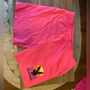 Playboy hot pink shorts 3x